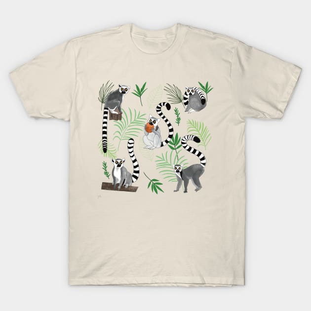 Lemurs T-Shirt by Chaka